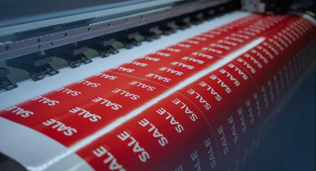 maszyna drukująca etykiety cyfrowe